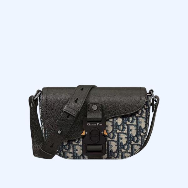 디올 Saddle 미니 플랩 메신저백 KK팩토리