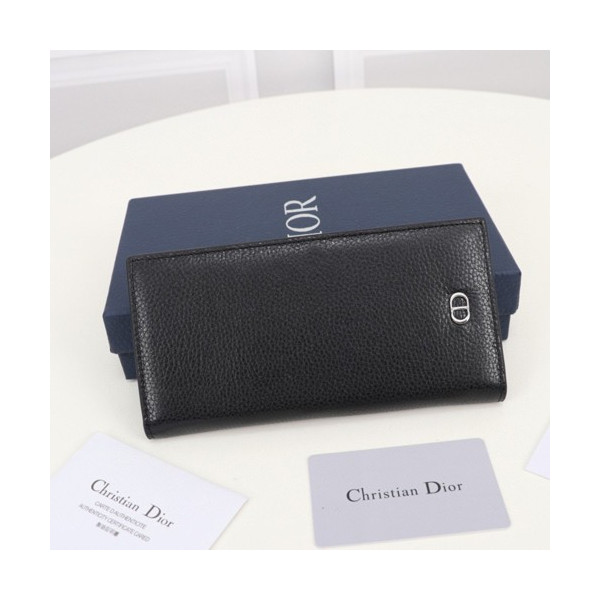 디올 CD로고 장지갑