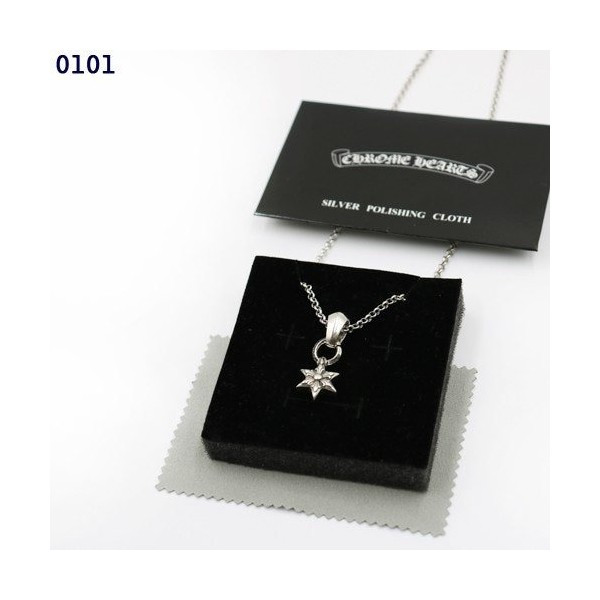 크롬하츠 플라워 스타 팬던트 목걸이 DOW팩토리