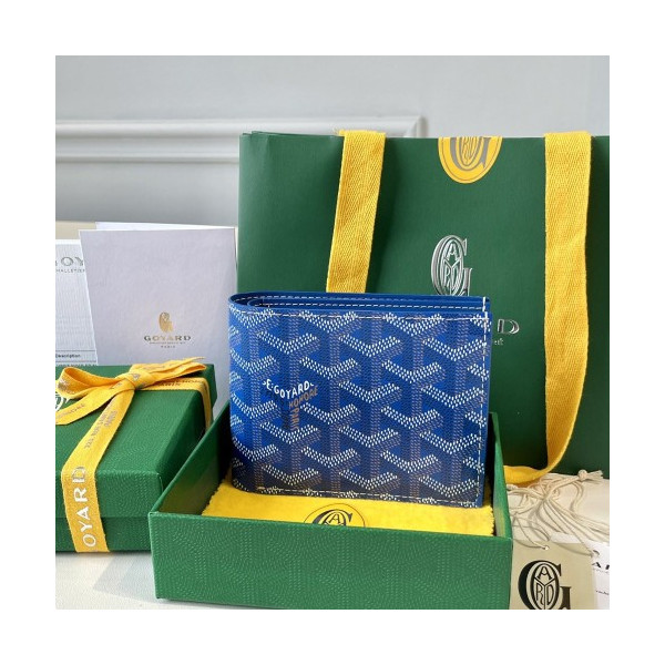 고야드 빅투와르 반지갑 스카이 블루