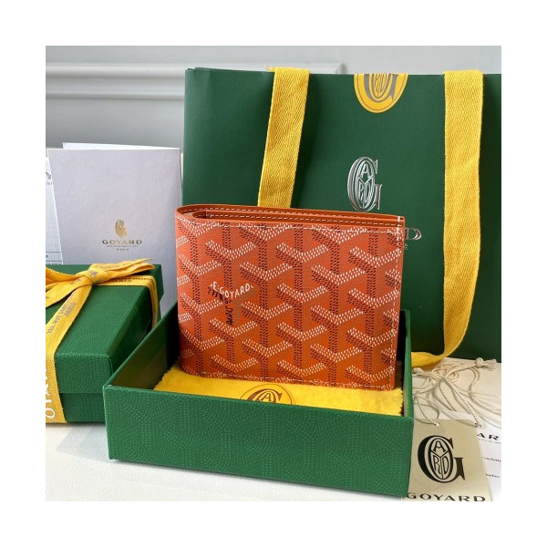 고야드 빅투와르 반지갑 오렌지