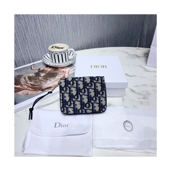 Dior 디올 지퍼 카드지갑