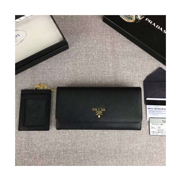Prada 프라다 장지갑 블랙