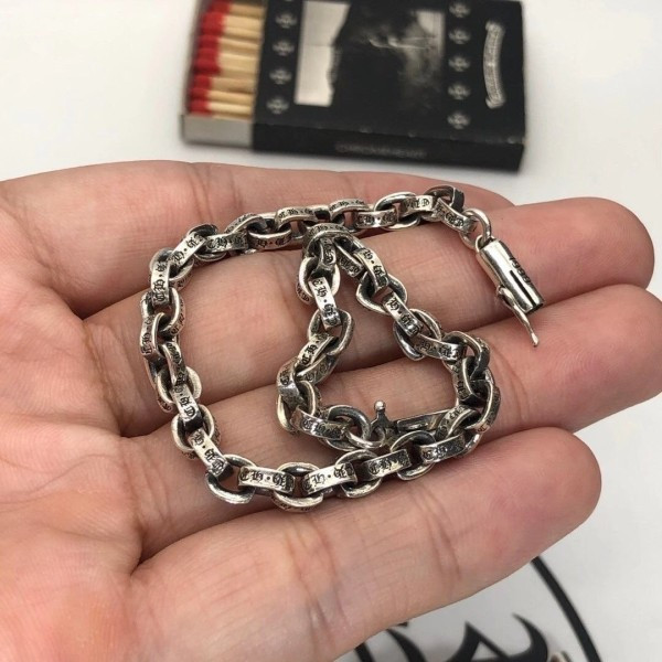 크롬하츠 페이퍼 체인 팔찌 스몰 QB팩토리