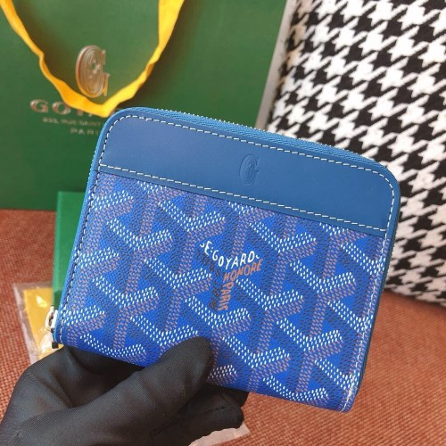 고야드 마티뇽 반지갑 스카이 블루