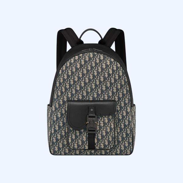 디올 오블리크 새들 지퍼 백팩 KK팩토리