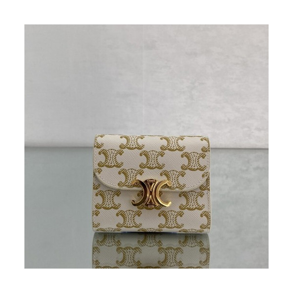 셀린느 트리옹프 트리오페 카드 지갑 캔버스 60030 -2