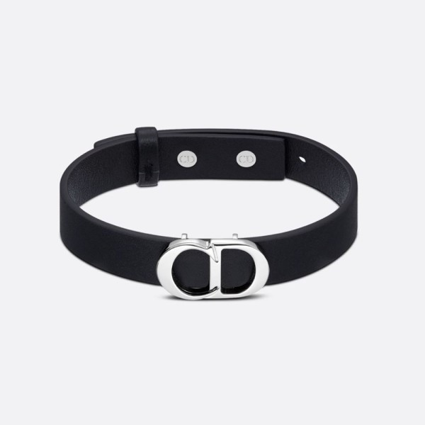 디올 CD 아이콘 가죽팔찌 QB팩토리
