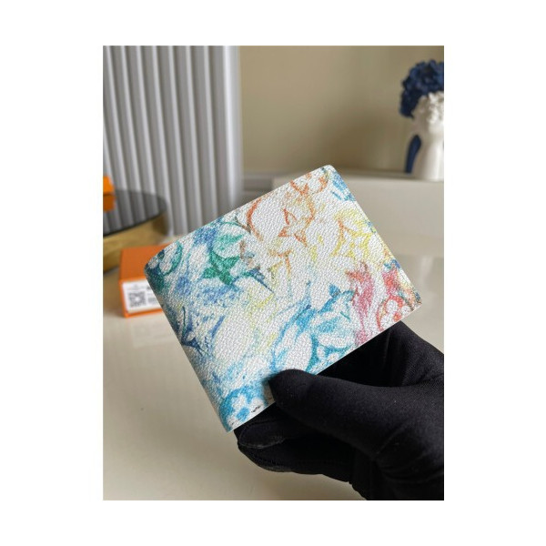 LOUIS VUITTON 루이비통 워터컬러 멀티 윌릿 반지갑 M80464