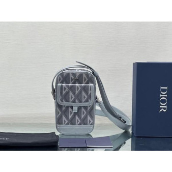 디올 CD 다이아몬드 캔버스 미니백