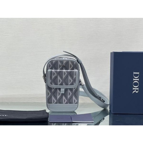 디올 CD 다이아몬드 캔버스 미니백