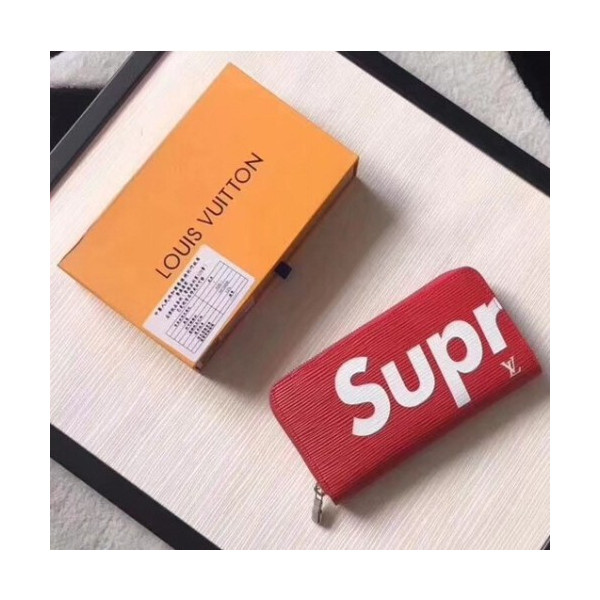 Louis Vuitton & Supreme 루이비통 콜라보 지퍼월렛