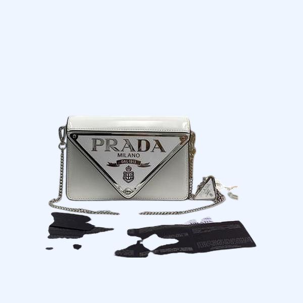 프라다 체인 크로스 미니백