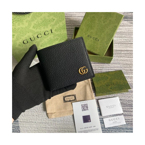 구찌 마몬트 레더 반지갑 428726 금장