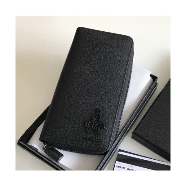 프라다 사피아노 지퍼 장지갑 2M1317 PRADA 남자지갑 pra4073