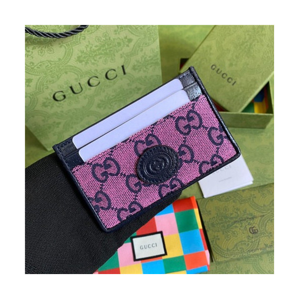 GUCCI 구찌 멀티컬러 카드지갑 661101