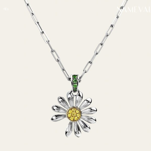 제이콥앤코 X PMO 플라워 펜던트 목걸이 QB팩토리