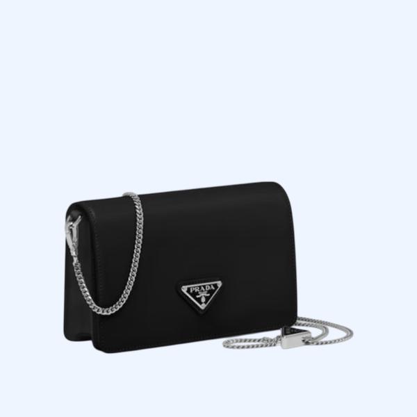 프라다 브러시드 가죽 숄더 백 TOP공장