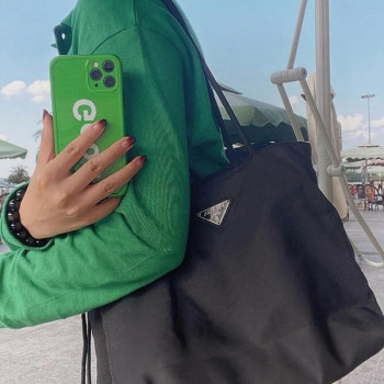 프라다 나일론 토트 호보백