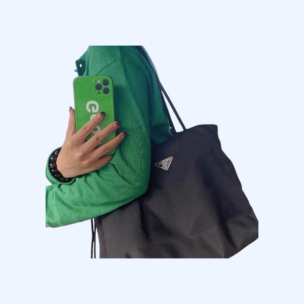 프라다 나일론 토트 호보백