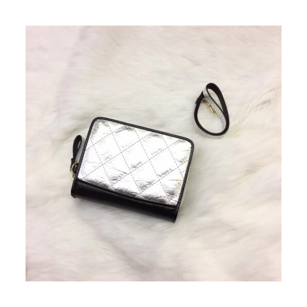 Chanel 2020 여성용 스트랩 퀄팅 반지갑 2가지색상