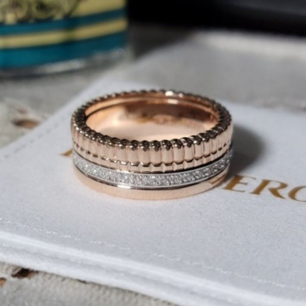 부쉐론 콰트로 레디언트 스몰 링 반지 QB팩토리