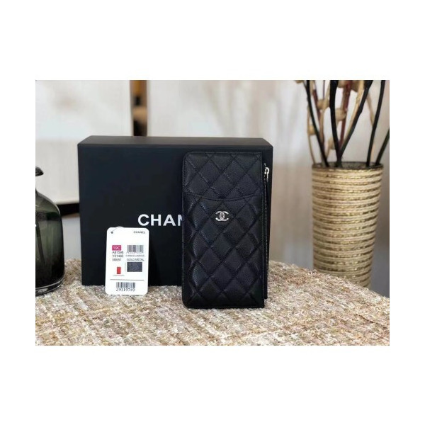 chanel 샤넬 캐비어 카드 지갑