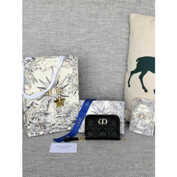 디올 카로 동전지갑