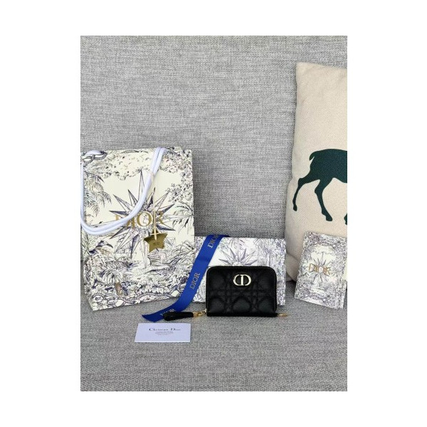 디올 카로 동전지갑