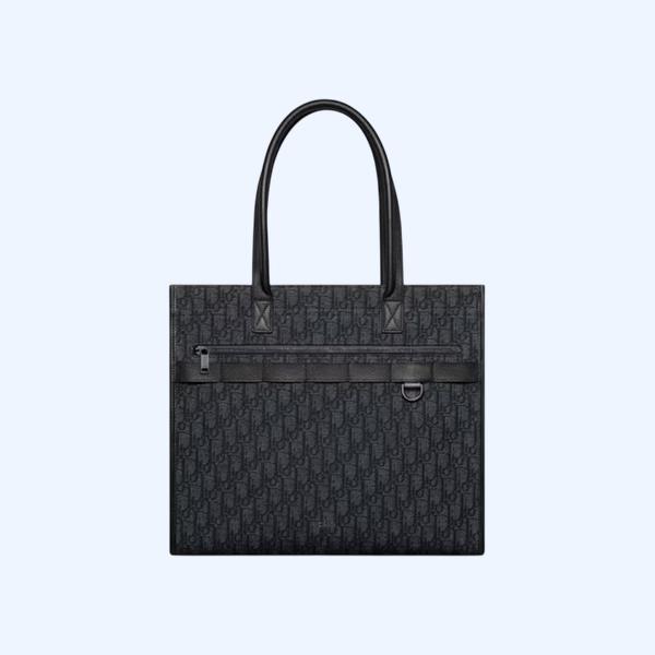 디올 사파리 남성 토트백 블랙 오블리크 CMD팩토리