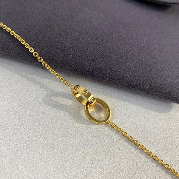 까르띠에 더블 러브링 브레이슬릿 KK팩토리