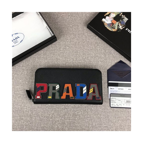 프라다 지퍼 장지갑 2ML317-1