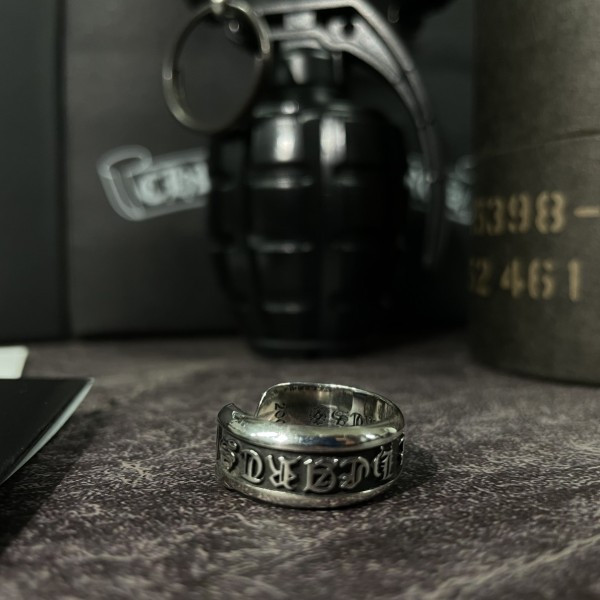 크롬하츠 스크롤 라벨링 반지