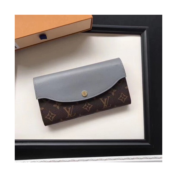 Louis Vuitton 2020 여성용 사라 롱월릿 그레이