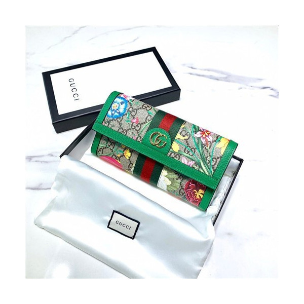 구찌 플라워 오피디아 장지갑 523154-3