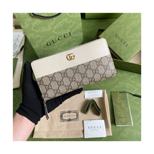 GUCCI 구찌 GG 마몽 지퍼 장지갑 456117
