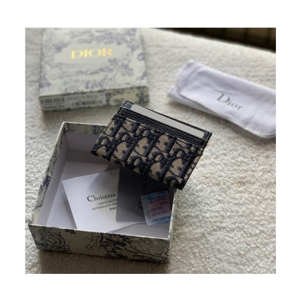 Dior 디올 오블리크 카드지갑 D15400