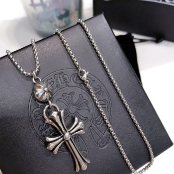 크롬하츠 스몰 크로스 팬던트 목걸이 CMD팩토리