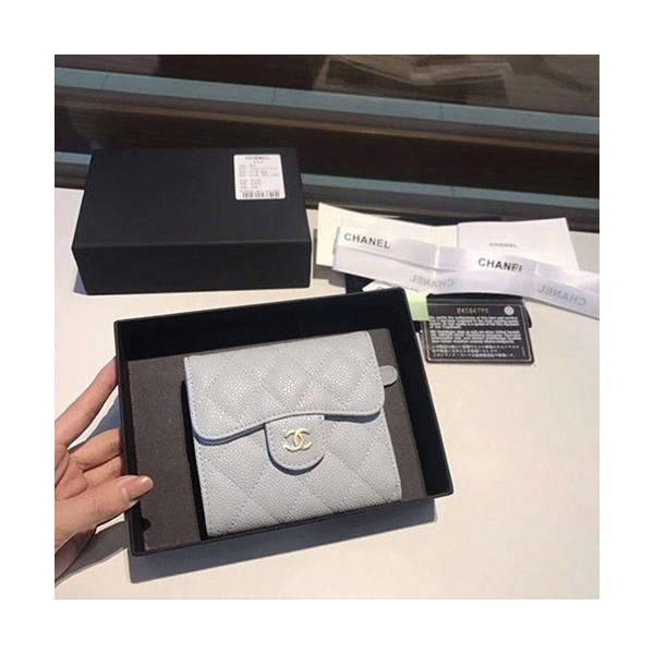 샤넬 캐비어 반지갑 11CM AS87005