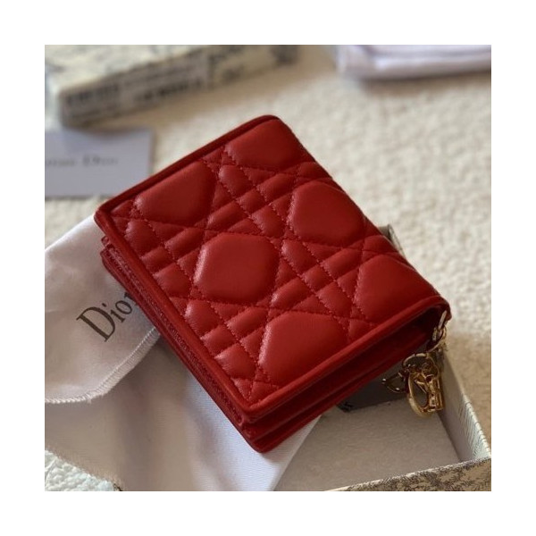 디올 플랩 카드 홀더