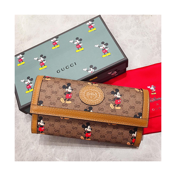 구찌 X 디즈니 장지갑 602530