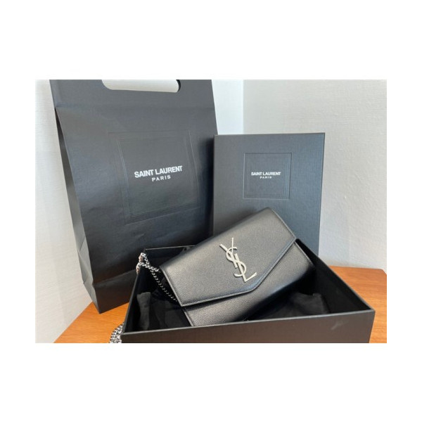 Saint Laurent 생로랑 업타운 엔벨로프 체인 지갑