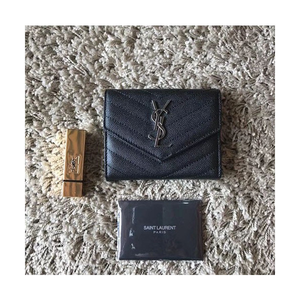 Yves Saint Laurent 입생로랑 컴팩트 트리폴드 반지갑 403943-1