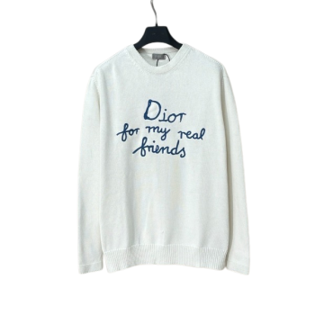 [ Dior ] 디올 자수 라운드 니트