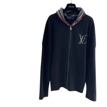 [ LV ] 자수 집업 니트