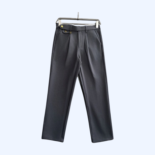 [ LV ] 일자핏 단추 슬랙스