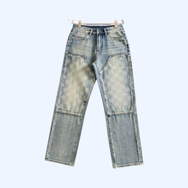 [ LV ] 루이 슬림핏 청바지