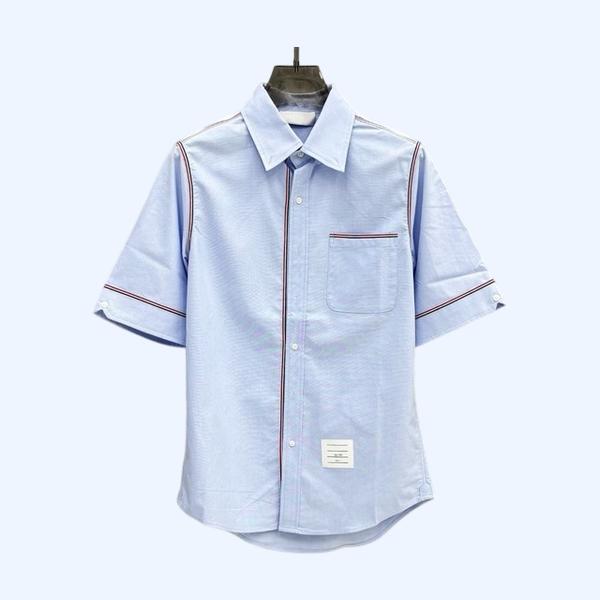 [ Thom Browne ] 톰브라운 카라 반팔 셔츠