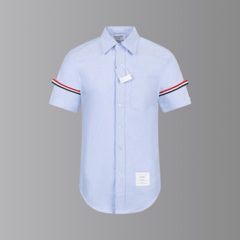 [ Thom Browne ] 톰브라운 카라 반팔 셔츠