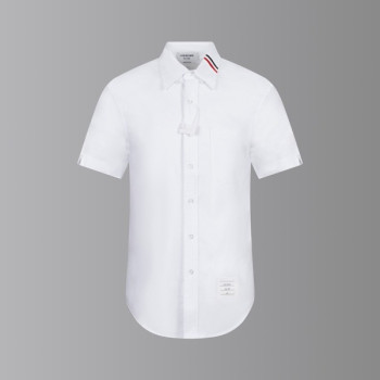 [ Thom Browne ] 톰브라운 카라 반팔 셔츠